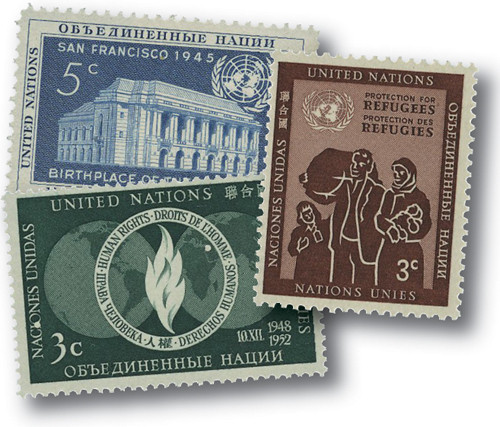 UNYS1952  - 1952 United Nations New York Year Set