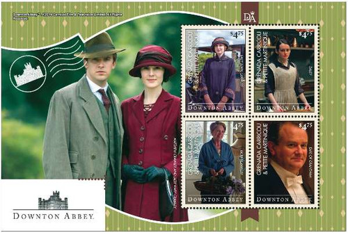 M11893  - 2014 Downton Abbey Stamps