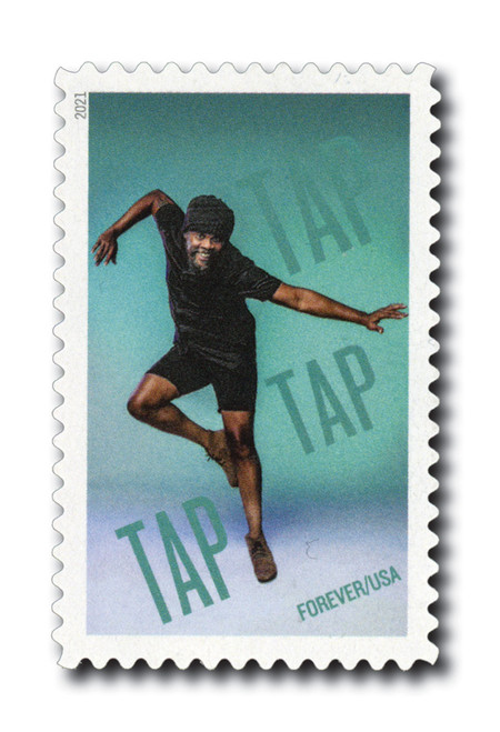 5611  - 2021 First-Class Forever Stamp - Tap Dance: Derick Grant