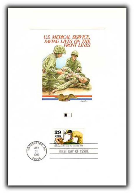 4900715  - 1993 World War II Medics Proofcard