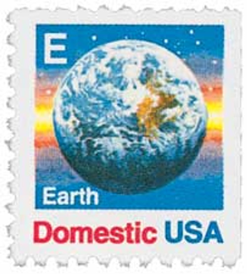 2282  - 1988 25c E-rate Earth, booklet single