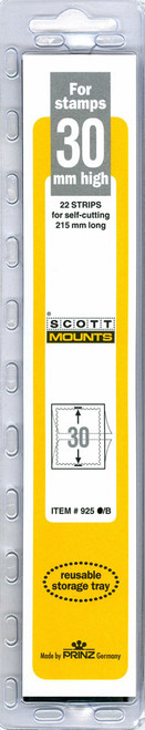 SM925  - Scott Mount 215 x 30mm (8.46 x 1.18") US 19th Century  22 pack