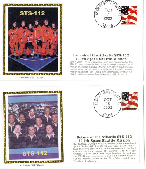 STS112A  - STS-112 Launch and Return Covers