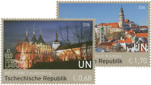 UNV592-93  - 2016 Czech Rep World Heritage Si