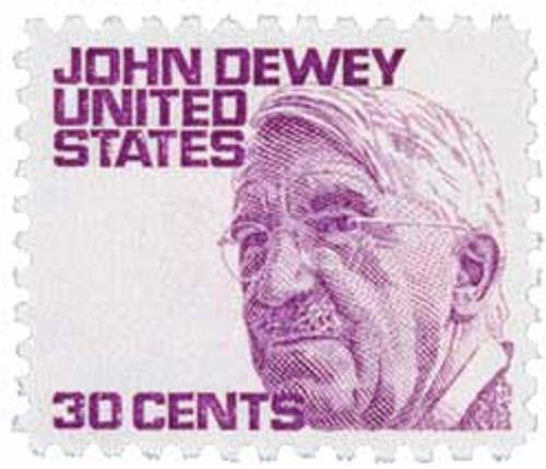 1291  - 1968 30c Prominent Americans: John Dewey