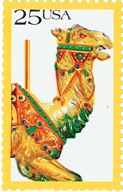 2390-93 - 1988 25c Carousel Animals - Mystic Stamp Company