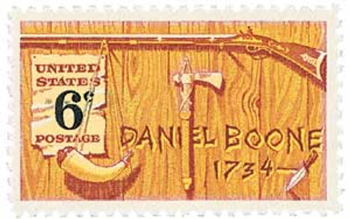 1357  - 1968 6c Daniel Boone
