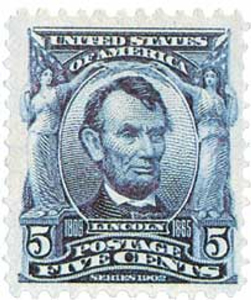 304  - 1903 5c Lincoln, blue