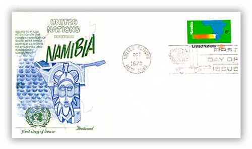 8A240  - 1973 8c United Nations Council For Namibia