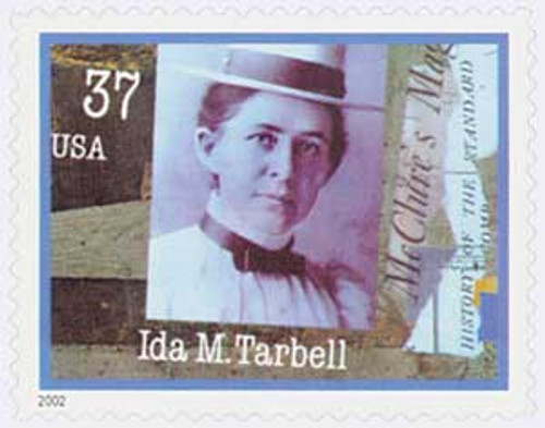 3666  - 2002 37c Women in Journalism: Ida M. Tarbell