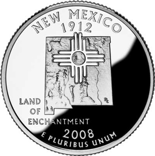 CNNM25D  - 2008 New Mexico State Quarter, D Mint