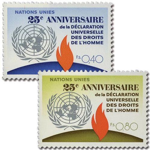 UNG35-36  - 1973 Human Rights