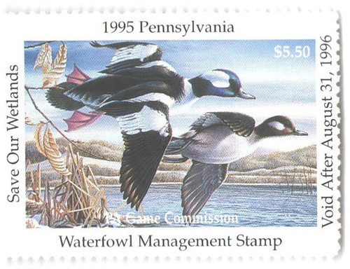 SDPA13  - 1995 Pennsylvania State Duck Stamp