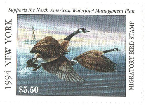 SDNY10  - 1994 New York State Duck Stamp