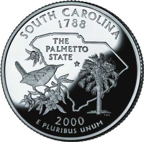 CNSC25P  - 2000 South Carolina State Quarter, P Mint