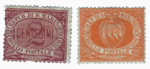3-4  - 1890-95 San Marino