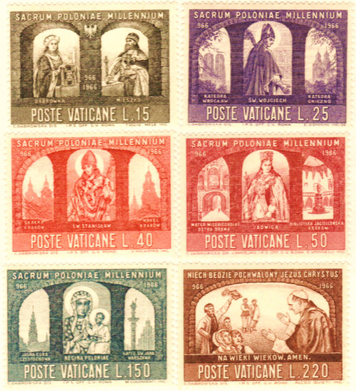 433-38 - 1966 Vatican City