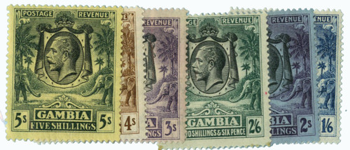 114-19  - 1922-27 Gambia