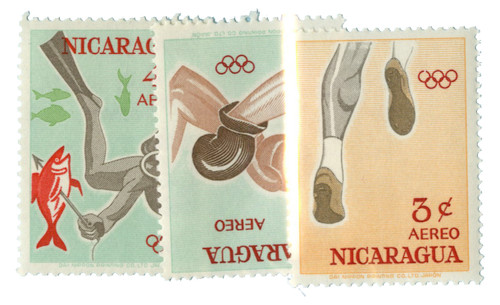 C523-25  - 1963 Nicaragua