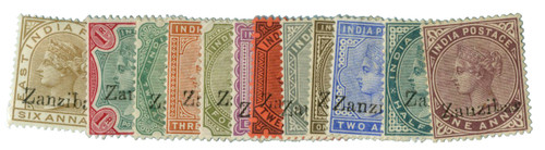 3//17  - 1895-96 Zanzibar