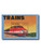 MFN444  - 2021 D250 Trains: French National Line: The T.G.V 001 High Speed Turbo Train, Mint Souvenir Sheet, Gambia