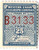 16T94  - 1938 25c blue, perf 12,12.5, "White"