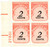 J90 PB - 1959 2c Postage Due - Rotary Press, carmine rose