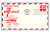 UC34 FDC - 1958 7c Air Post Envelope, carmine