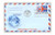 UC35 FDC - 1961 11c Air Post Envelope, red & blue