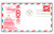 UC36 FDC - 1962 8c Air Post Envelope, red