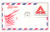 UC40 FDC - 1968 10c Air Post Envelope, red