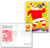 UX403 FDC - 2003 23c Santa with Trumpet PC FDC