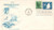 U549 FDC - 1965 4c Stamped Envelopes and Wrappers - USS Mattics Constitution