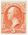 O98 PB - 1879 3c Vermillion, Department of the Interior, Washington, Soft Paper