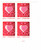 4847 PB - 2014 First-Class Forever Stamp - Love Series: Cut Paper Heart
