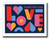 5543a PB - 2021 First-Class Forever Stamp - Imperforate Love