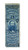 RS43d  - 1878-83 4c Proprietary Medicine Stamp - blue, watermark 191R