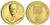 4463005  - 1992 L.B. Johnson Gold Plated Medal & Capsule