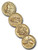 MCN076  - 2023 American Innovation State Dollar Coins, Denver Mint, Set of 4