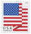 5260  - 2018 First-Class Forever Stamp - US Flag with Micro Print on Left 4th White Stripe (Ashton Potter coil)