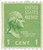 848  - 1939 1c George Washington, green