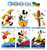 MDS240B  - 1998 Disney Celebrates Mickey's 70th Birthday, Mint Sheet of 6 Stamps, Antigua-Barbuda