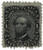 RO73b  - 1871-77 1c Proprietary Match Stamp - Jas. Eaton, black, silk paper