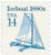 2134  - 1985 14c Transportation Series: Iceboat, 1880s