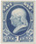 O35P4  - 1873 1c Official Mail Stamp - ultramarine