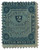 RS106a  - 1862-71 2c Proprietary Medicine Stamp - Helmbold's, blue, old paper