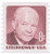 1402  - 1971 8c Dwight D. Eisenhower, deep claret