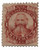 RO59a  - 1862-71 1c Proprietary Match Stamp - Frank E. Clark, lake, old paper