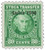 RD322  - 1950 80c Stock Transfer Stamp, bright green, double watermark, perf 11