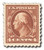 465  - 1916-17 4c Washington, orange brown, perf 10